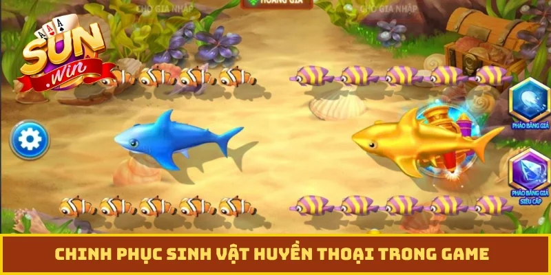 Chinh phục sinh vật huyền thoại trong game