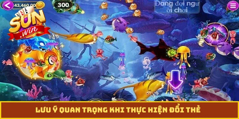 Lưu ý quan trọng khi thực hiện đổi thẻ