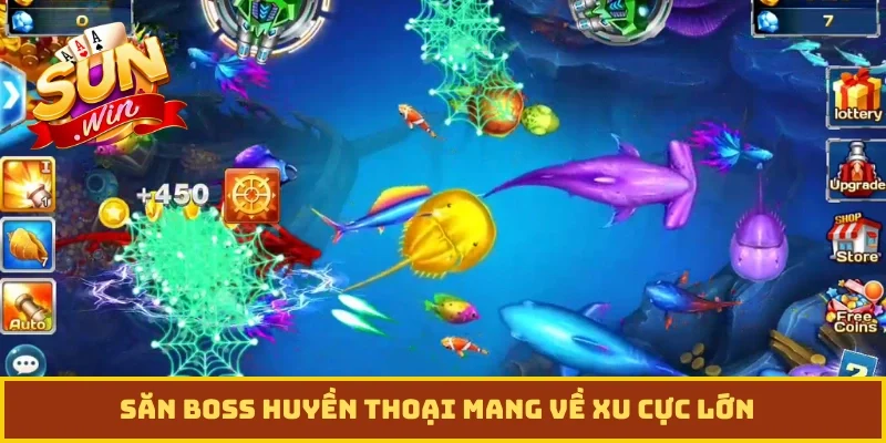 Săn Boss huyền thoại mang về xu cực lớn