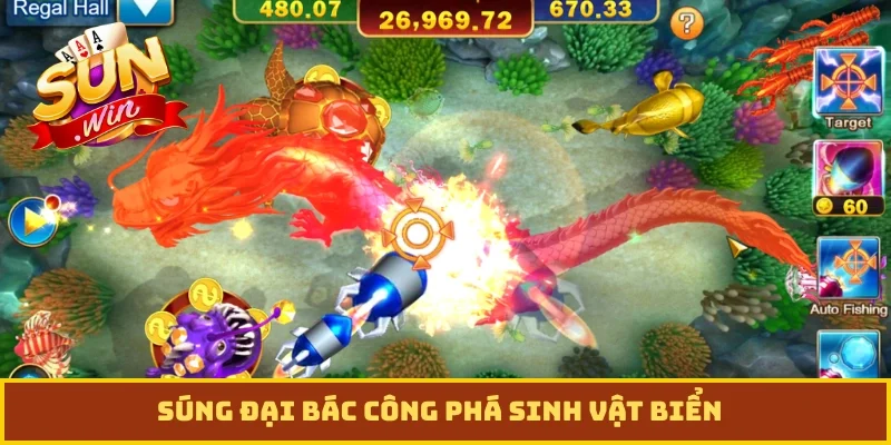 Súng đại bác công phá sinh vật biển