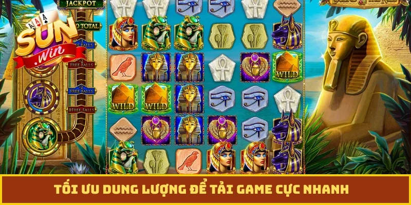 Tối ưu dung lượng để tải game cực nhanh