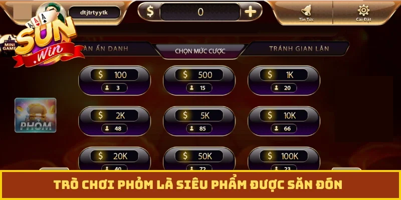 Trò chơi phỏm là siêu phẩm được săn đón